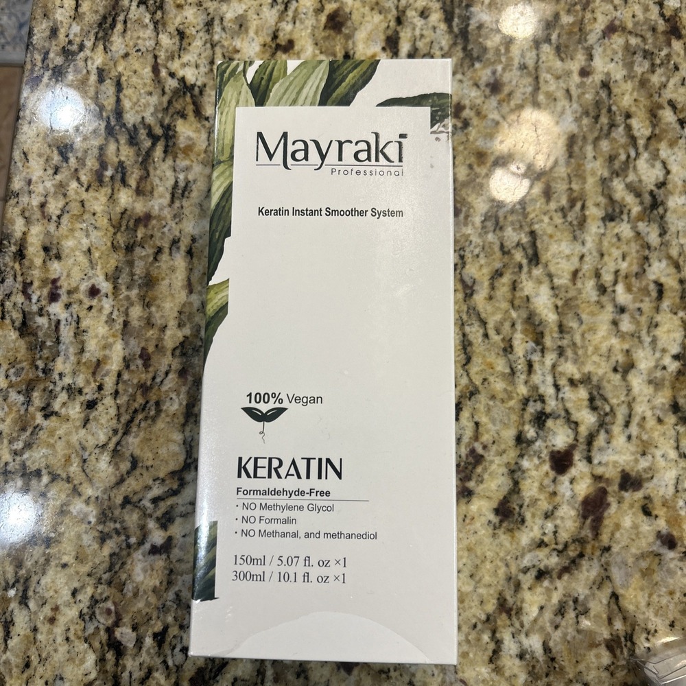 Mayraki Professional Keratin Instant Smoother System Purifying Shampoo + Keratin